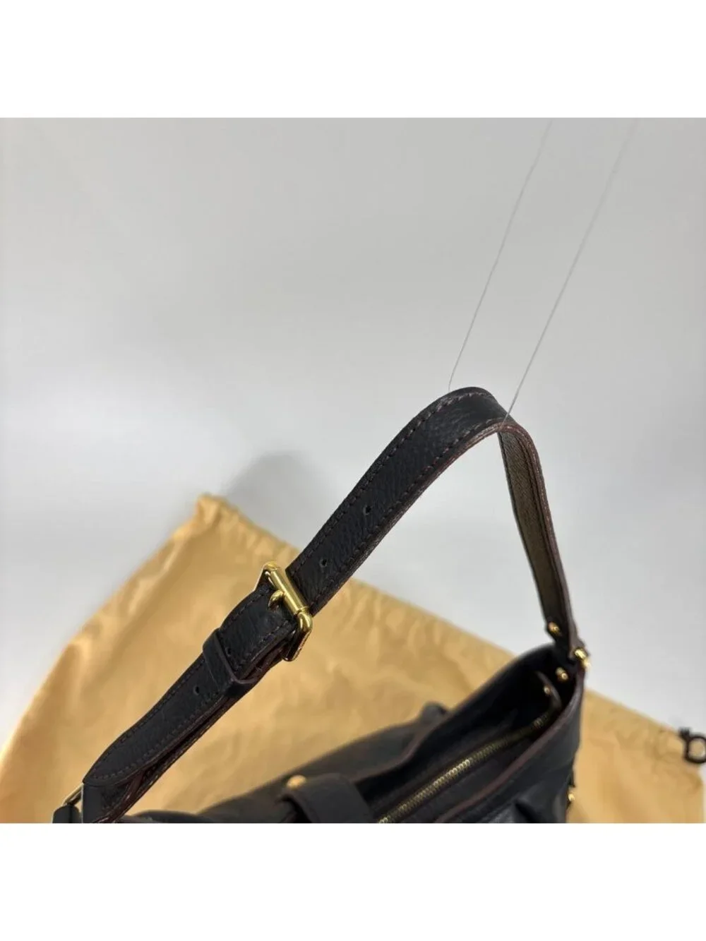 Louis Vuitton Mahina XS Shoulder Bag Black